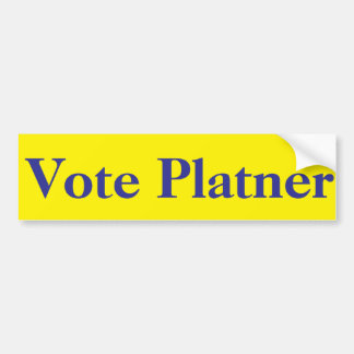 Vote Platner, Graham Platner against Susan Collins Bumper Sticker