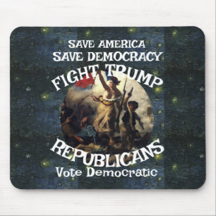 Vote Political Patriotic Trump Republican Party Mouse Mat