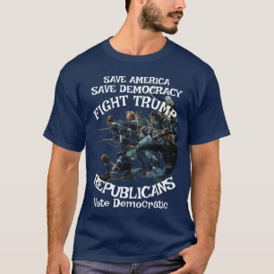 Vote Political Patriotic Trump Republican Party T-Shirt