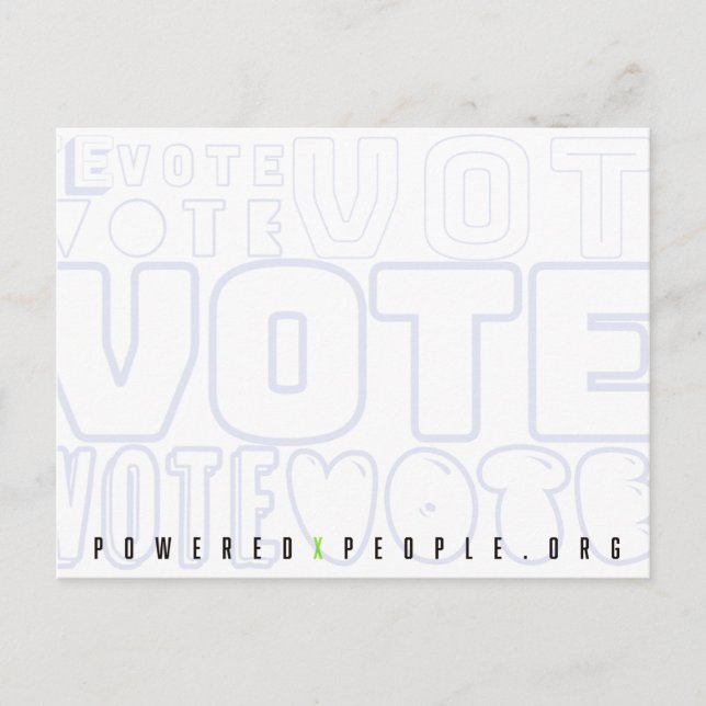 Vote Postcard (Front)