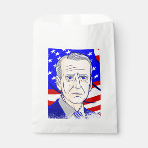 vote president biden american flag favour bags