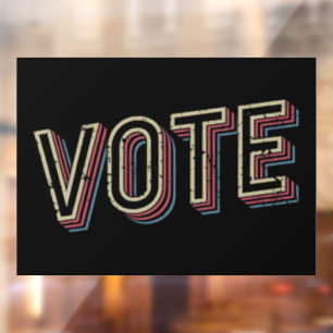 Vote Pro Choice President Election Feminist  Window Cling