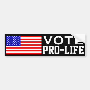 Vote Pro-Life Bumper Sticker