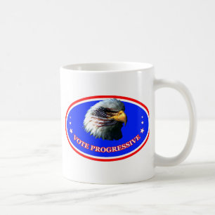 VOTE PROGRESSIVE COFFEE MUG