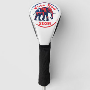 Vote Red 2026 Golf Head Cover