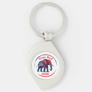 Vote Red 2026 Key Ring