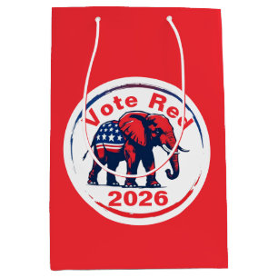 Vote Red 2026 Medium Gift Bag