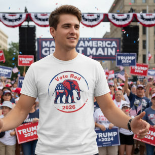 Vote Red 2026 T-Shirt