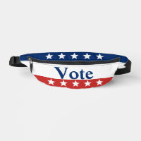 Vote Red White and Blue with Stars