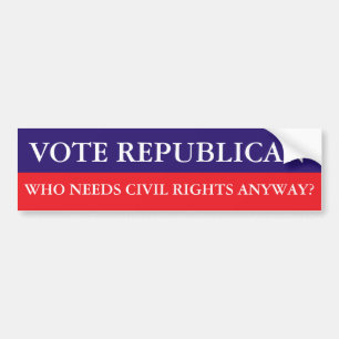 Vote Republican Bumper Sticker