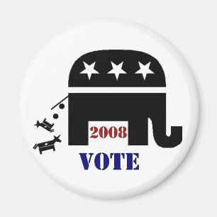 VOTE REPUBLICAN IN 2008 MAGNET