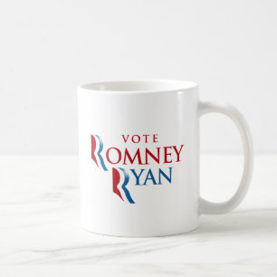 VOTE ROMNEY RYAN AMERICA COFFEE MUG