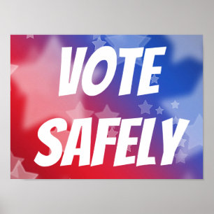 Vote Safely Poster