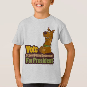 Vote Scooby Dooby Doo for President T-Shirt