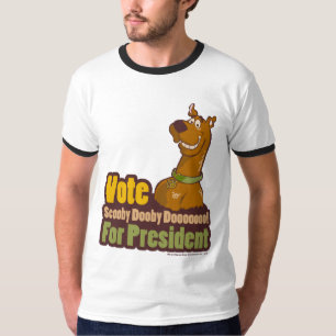 Vote Scooby Dooby Doo for President T-Shirt
