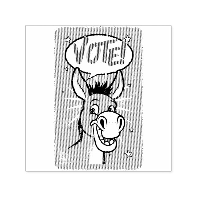 Vote Self-inking Stamp (Design)