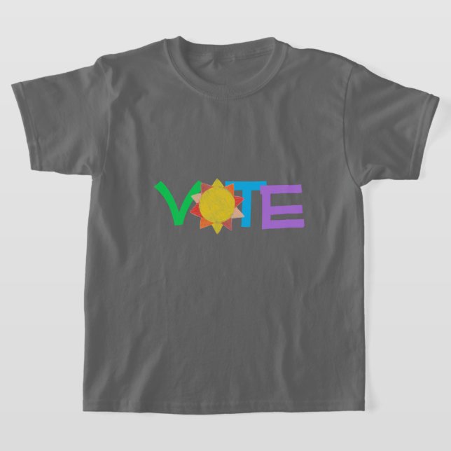 Vote Shirt Sun GOTV / Vote with Sun (Laydown)