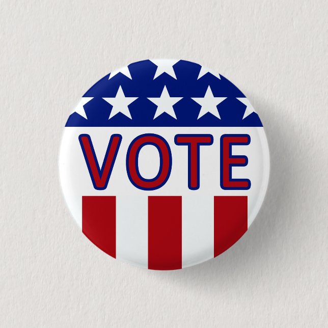 Vote - Small Button (Front)