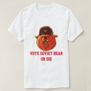 Vote Soviet Bear T-Shirt
