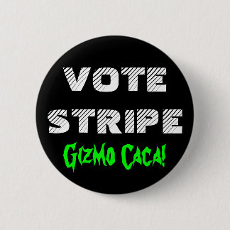 VOTE STRIPE 6 CM ROUND BADGE