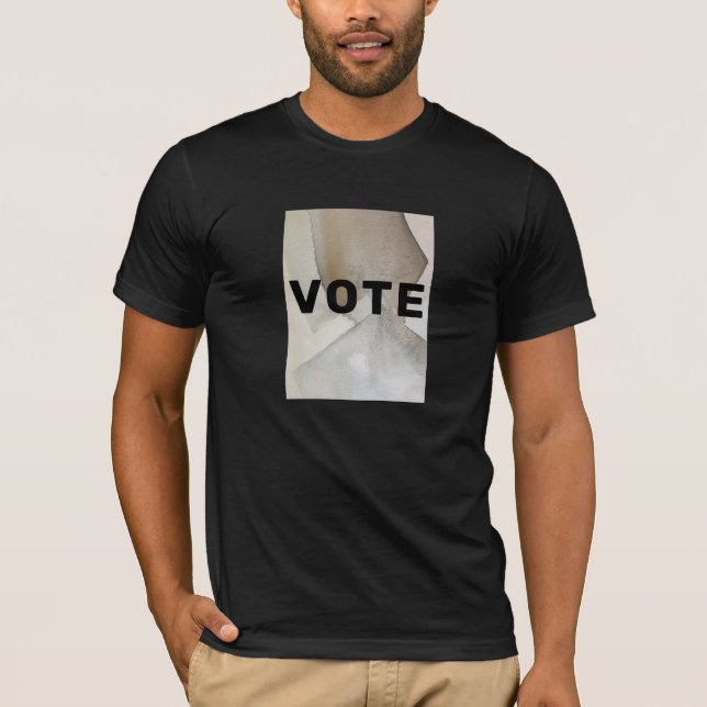 VOTE tee - black (Front)