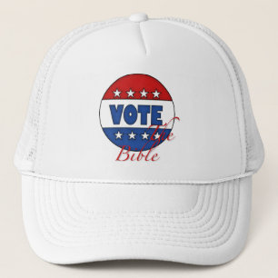 Vote the Bible Hat