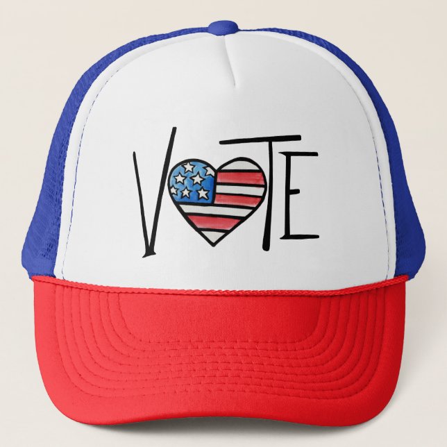 VOTE  TRUCKER HAT (Front)