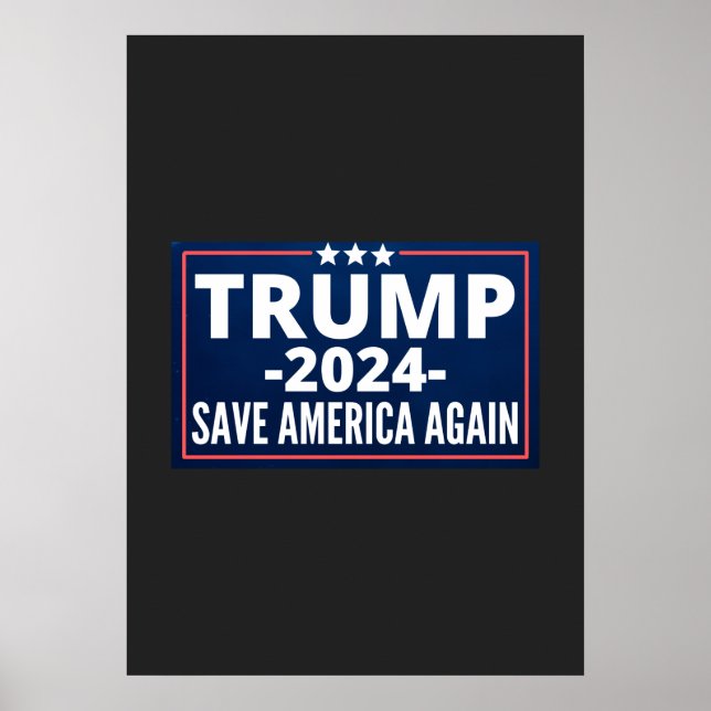 vote, trump 2024, trump2024, 2024, trump 2020 poster (Front)