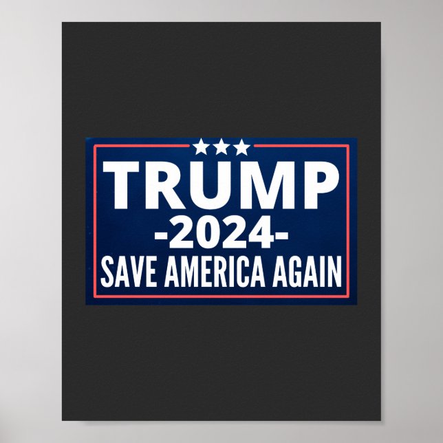 vote, trump 2024, trump2024, 2024, trump 2020 poster (Front)