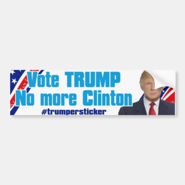 Vote Trump Bumper Sticker (Front)