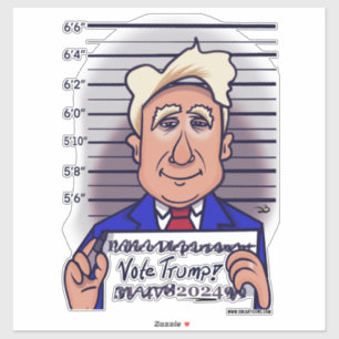 Vote Trump Custom Cut Stickers
