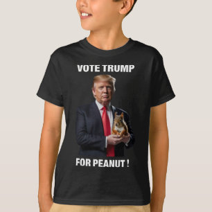 Vote Trump For Peanut The Squirrel 3  T-Shirt
