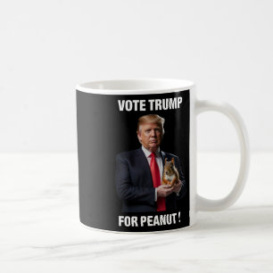 Vote Trump For Peanut The Squirrel 5 Coffee Mug