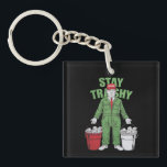 Vote Trump Garbage Man Stay Trashy 2024 Election  Key Ring<br><div class="desc">Vote Trump Garbage Man Stay Trashy 2024 Election President</div>