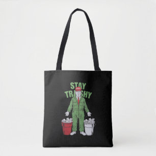 Vote Trump Garbage Man Stay Trashy 2024 Election Tote Bag