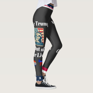 Vote Trump Out of Our Lives Leggings