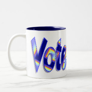 Vote Two-Tone Coffee Mug