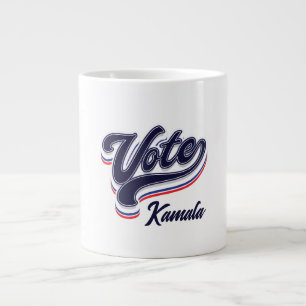 Vote Typography - Election  Large Coffee Mug