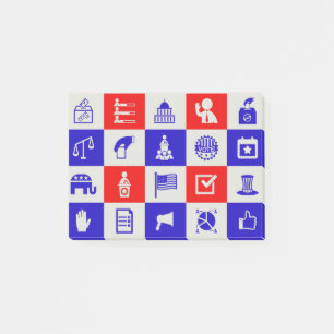 vote USA election Post-it Notes