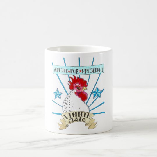 Vote Vinnie Coffee Cup