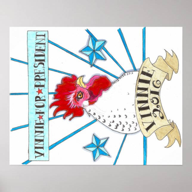 Vote Vinnie Poster (Front)