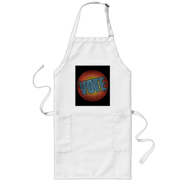 VOTE VINTAGE LONG APRON (Front)