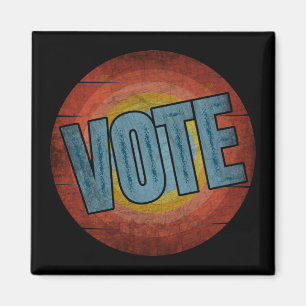 VOTE VINTAGE MAGNET