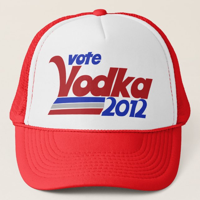 Vote Vodka Trucker Hat (Front)