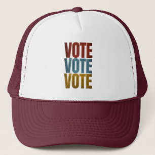 VOTE VOTE VOTE TRUCKER HAT