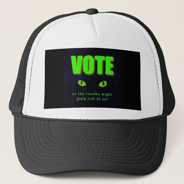 Vote Watch Trucker Hat (Front)