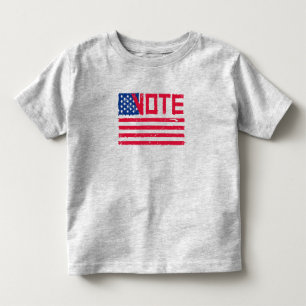 Vote With Vote with US Flag Toddler T-Shirt