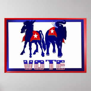 Vote Yard Sign Poster