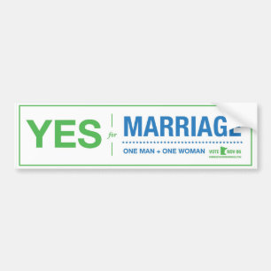 Vote Yes Bumper Sticker