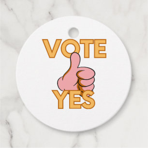 Vote yes  favour tags